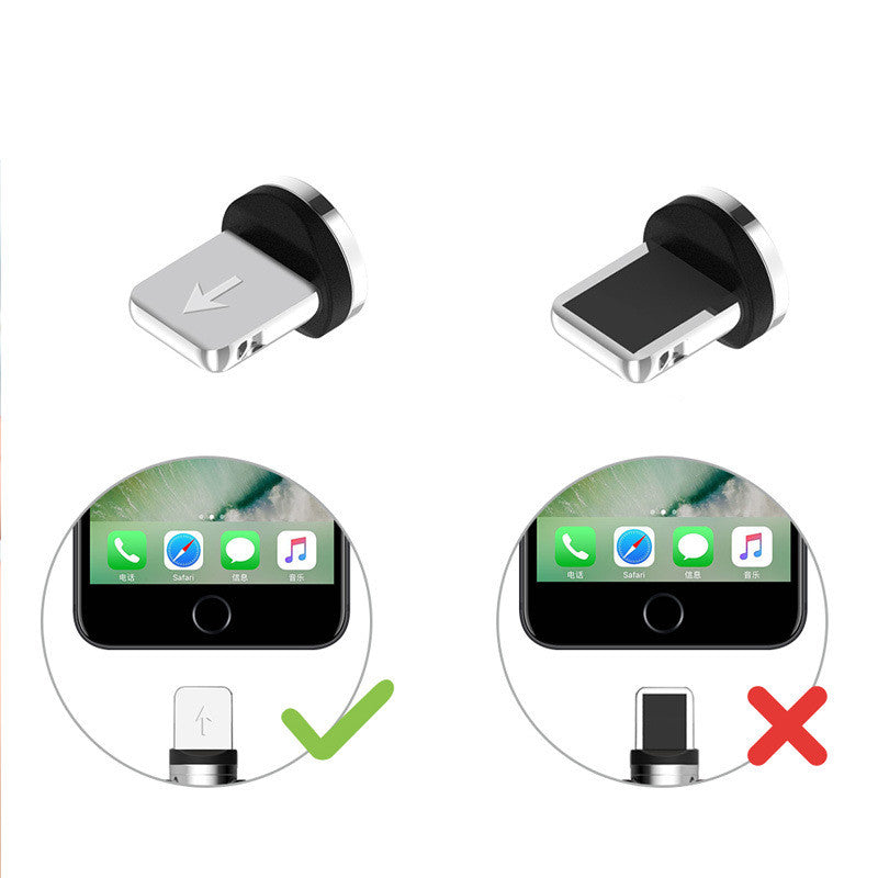 Cavo magnetico Cavo di ricarica magnetico LED Cavo USB e USB Type-C USB C