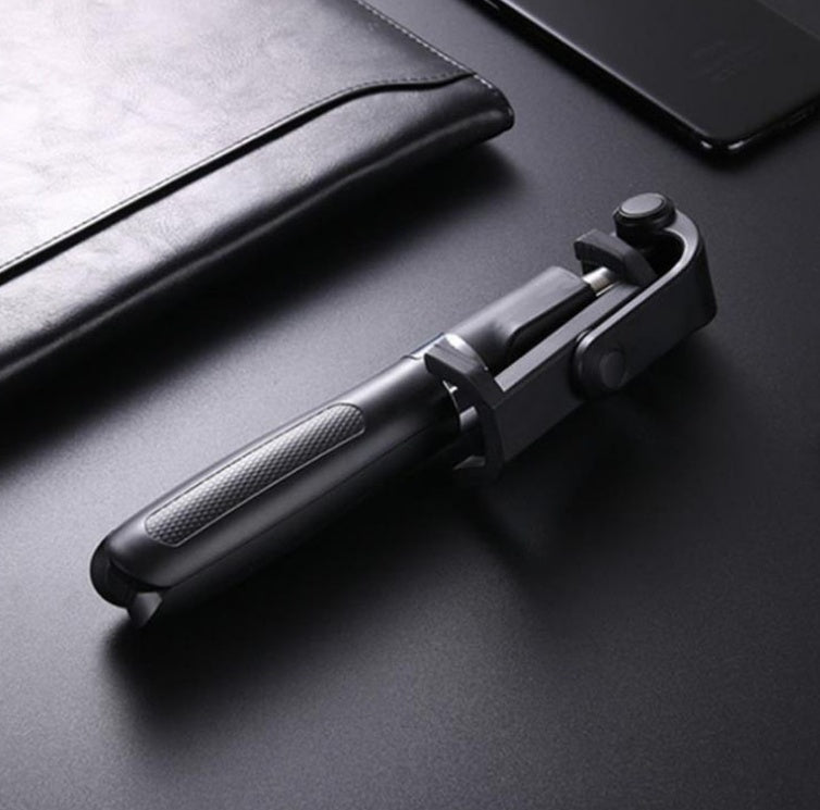 Compatibile con Apple, treppiede selfie stick mobile universale live triangolo staffa One Bluetooth Selfie Artifact