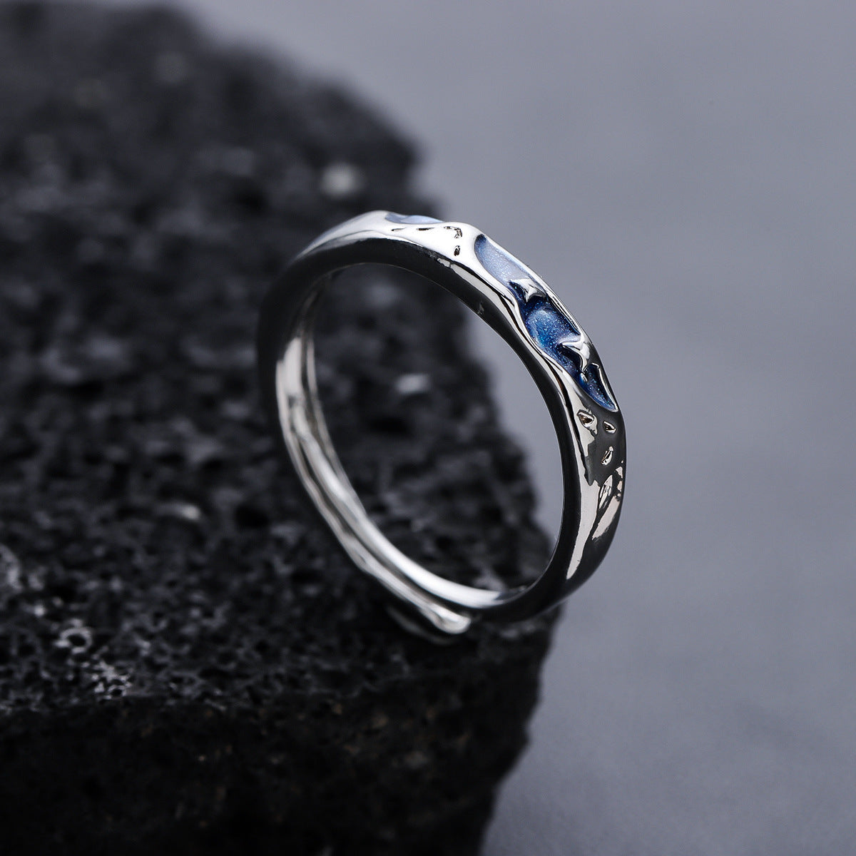 Mens Star Ring With An Open Design For A High-End Distinctive Look