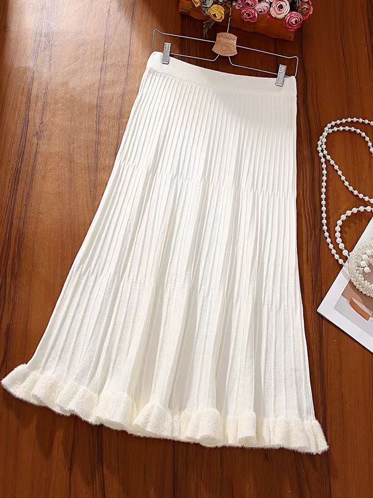 Inner Hanfu Layered With A-line Skirt