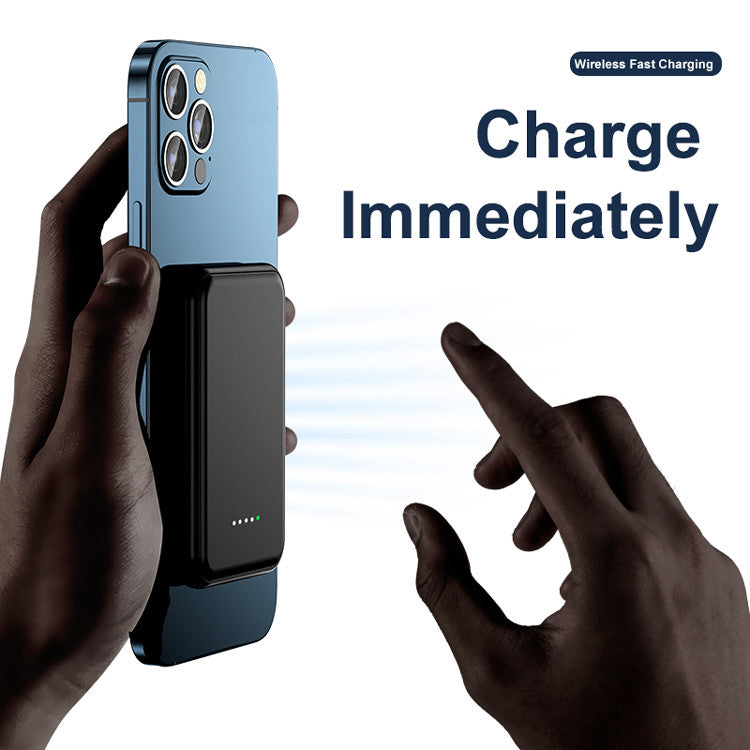 Mini Power Bank magnetico 5000mAh senza fili