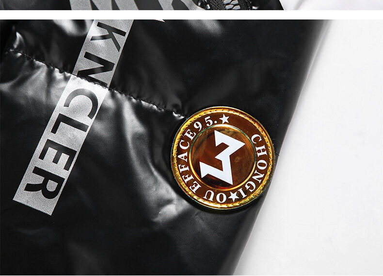 Giacca invernale corta e leggera impermeabile