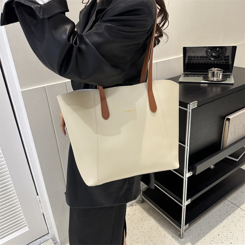 New Seasonal Korean-style Minimalist Fashionable Solid-color Shoulder Bag TRENDFLOW