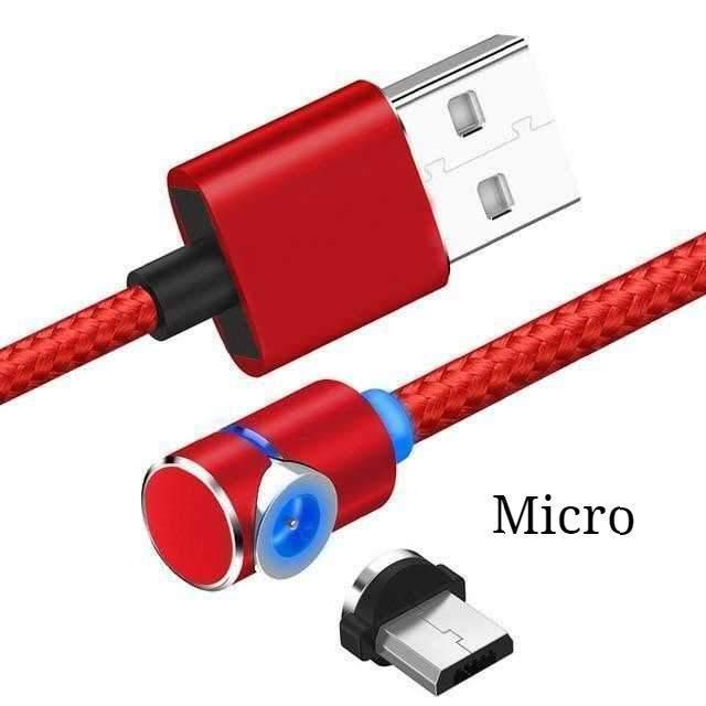 Cavo magnetico Cavo di ricarica magnetico LED Cavo USB e USB Type-C USB C