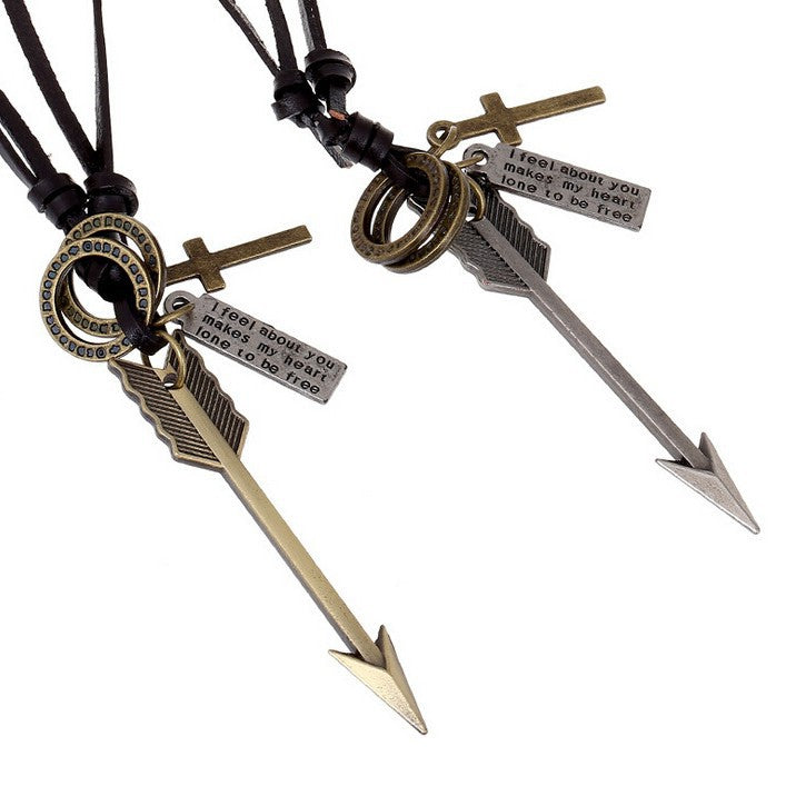 Hexagram Necklace Abacus Bullet Peace Pendant