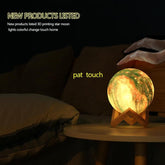 3D Printing Lunar Light Painting Creative Gift Night Light TRENDFLOW