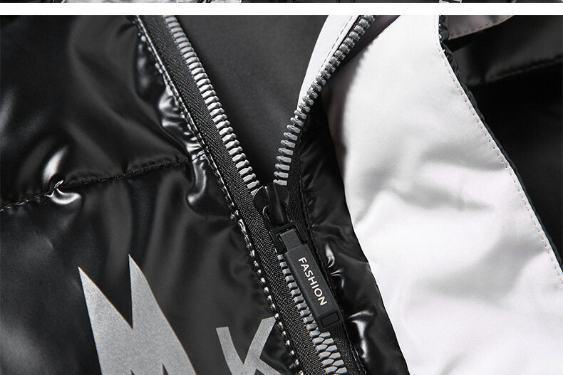 Giacca invernale corta e leggera impermeabile