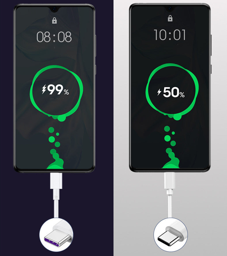 Cavo dati per cellulare con ricarica USB super veloce a testa singola