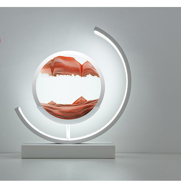 Regali aziendali di alta qualità, pittura di sabbie mobili, decorazioni per soggiorno in 3D, luci, lampade creative, luci a LED
