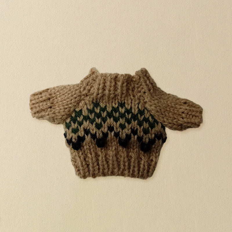 10cm Doll Clothes Replacement Sweater Figurine Doll Small Clothes Accessories