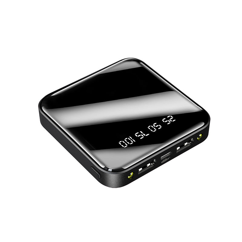 Mini Power Bank da 20000 mAh con display digitale a specchio portatile