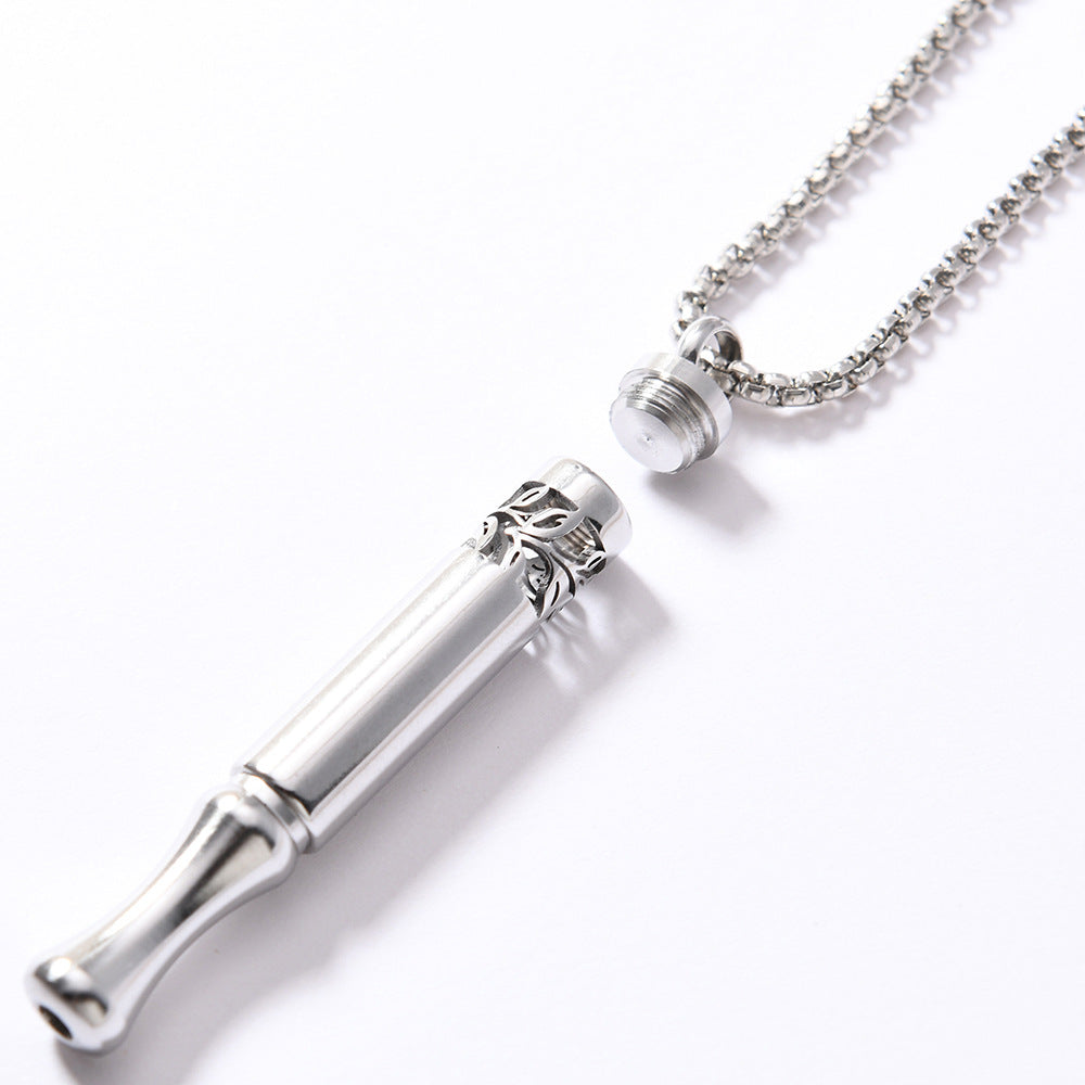 Patterned Meditation Breathing Apparatus Necklace