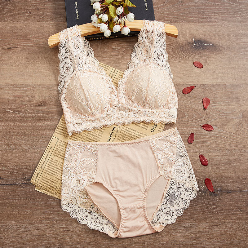 AutumnWinter New Lace Wireless Bra Sexy