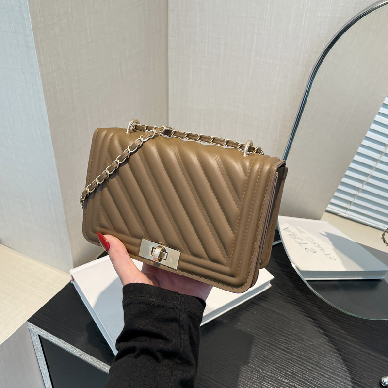 Fashionable Western-style Minimalist Casual Single-shoulder Crossbody Bag