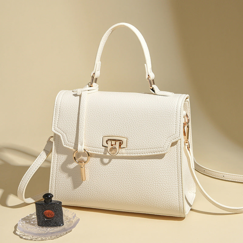 Women's Solid-Colored Casual Large-Capacity Handbag Crossbody Bag TRENDFLOW