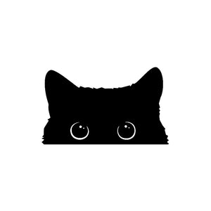 Cat 15X9cm Black