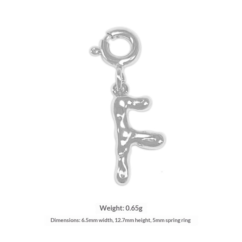 Happy Character English Letter Necklace For Women