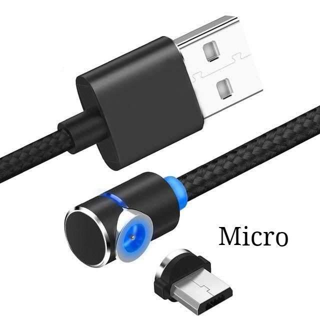 Cavo magnetico Cavo di ricarica magnetico LED Cavo USB e USB Type-C USB C