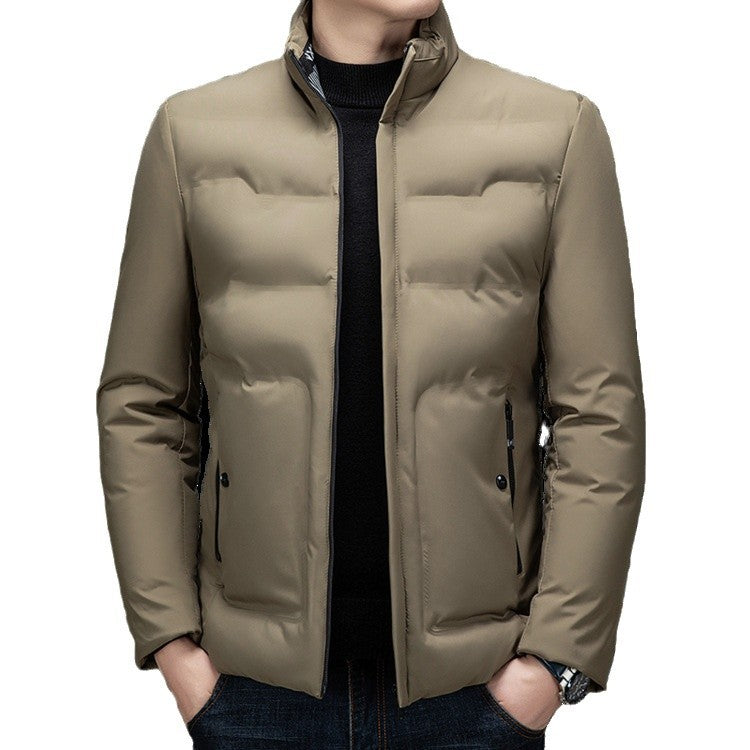 Cappotto in cotone spesso, caldo e alla moda per l'ufficio