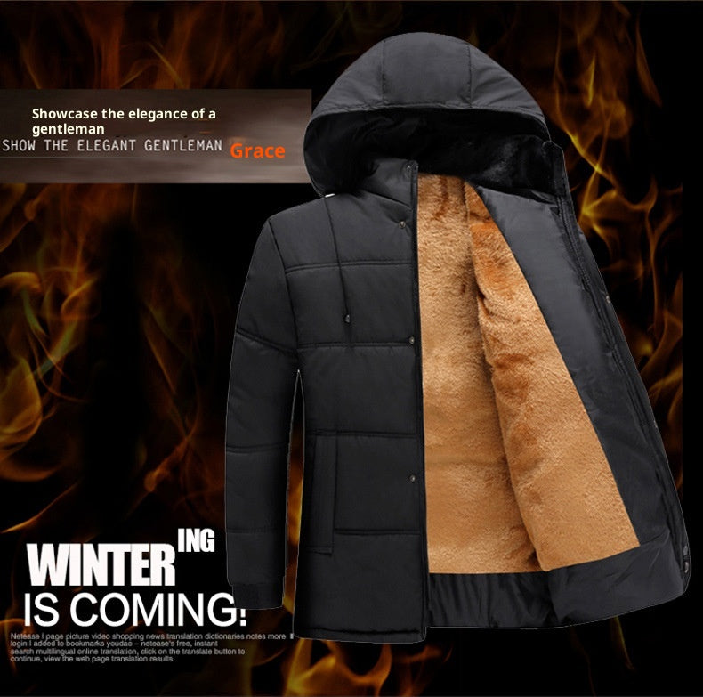 Winter Cotton Coat Jacket For Men