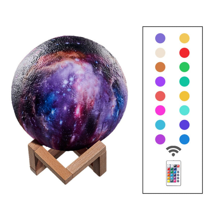 3D Printing Lunar Light Painting Creative Gift Night Light TRENDFLOW
