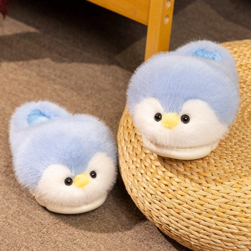 Fleece-lined Warm Slipper-style Cotton Plush Toys With Cotton Lining