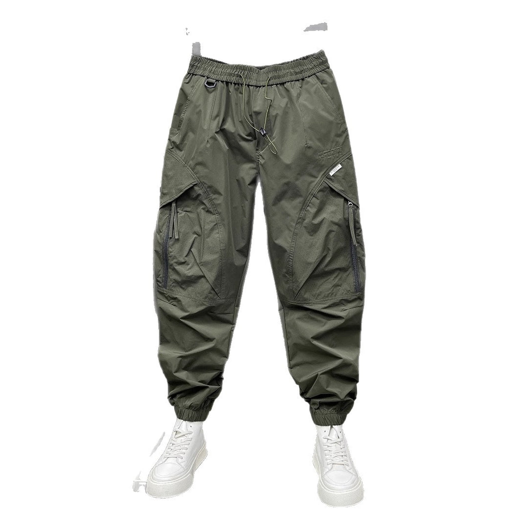 Pantaloni corti americani di tendenza, pantaloni affusolati estivi