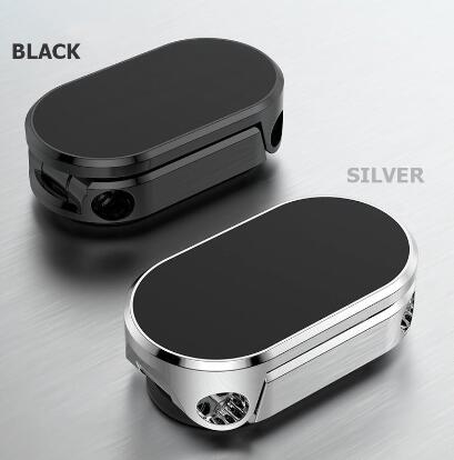 Supporto magnetico per telefono da auto in metallo girevole, pieghevole, universale, per telefono cellulare, supporto magnetico per bocchette dell'aria, supporto GPS