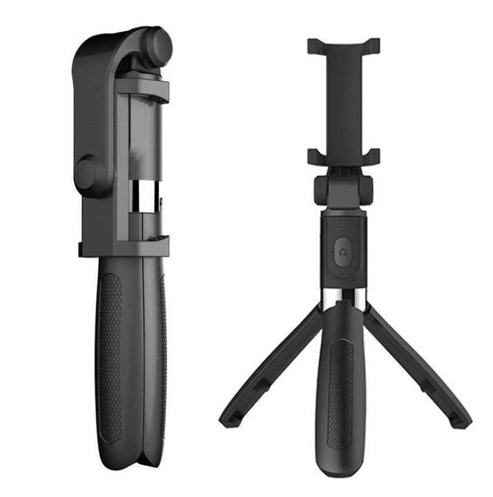 Compatibile con Apple, treppiede selfie stick mobile universale live triangolo staffa One Bluetooth Selfie Artifact