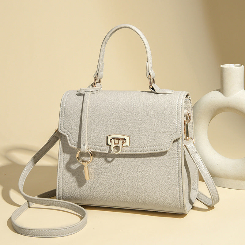 Women's Solid-Colored Casual Large-Capacity Handbag Crossbody Bag TRENDFLOW