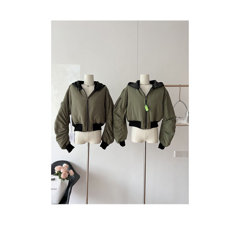 Autumn And Winter Korean Retro Short Jacket