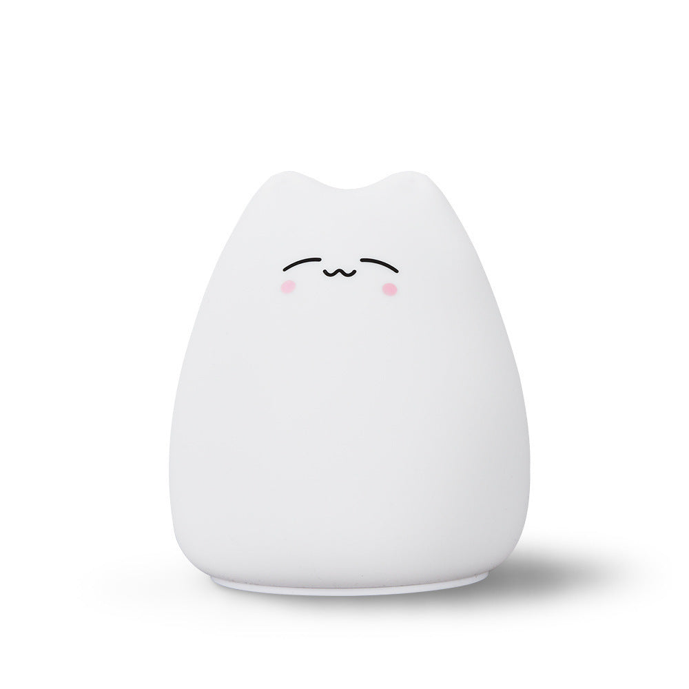 Luce notturna a LED con sensore tattile in silicone per bambini