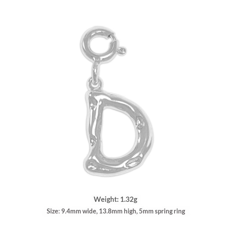 Happy Character English Letter Necklace For Women
