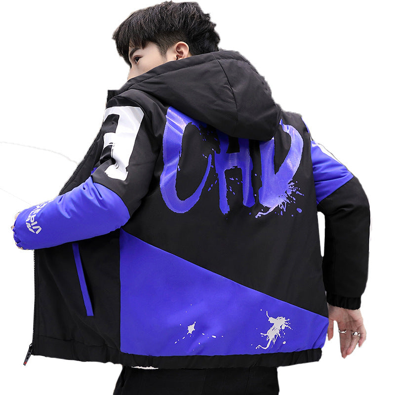 Giacca trapuntata calda per il tempo libero invernale