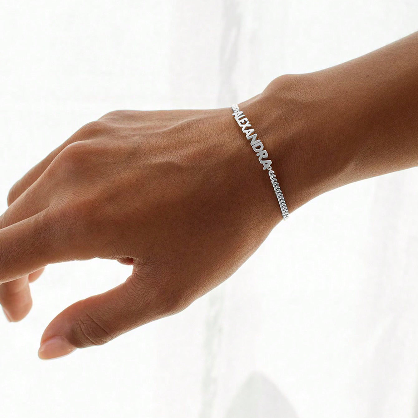 Simple Stainless Steel Custom-made Bracelet