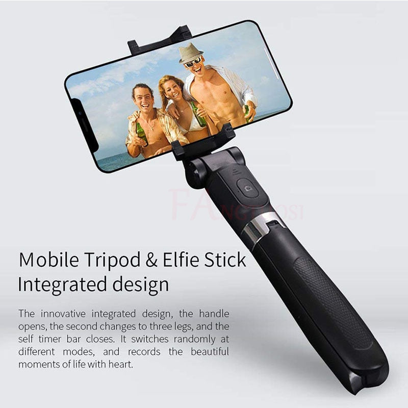 Compatibile con Apple, treppiede selfie stick mobile universale live triangolo staffa One Bluetooth Selfie Artifact