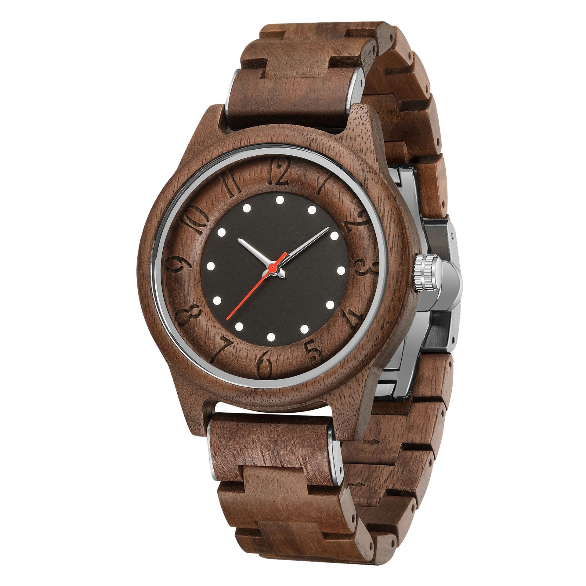 One Piece Wooden Fashionable Quartz Watch