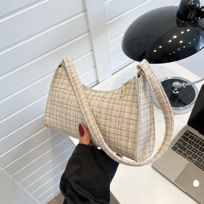 Korean-style Casual Plaid Trendy Cute Tote Bag For Women