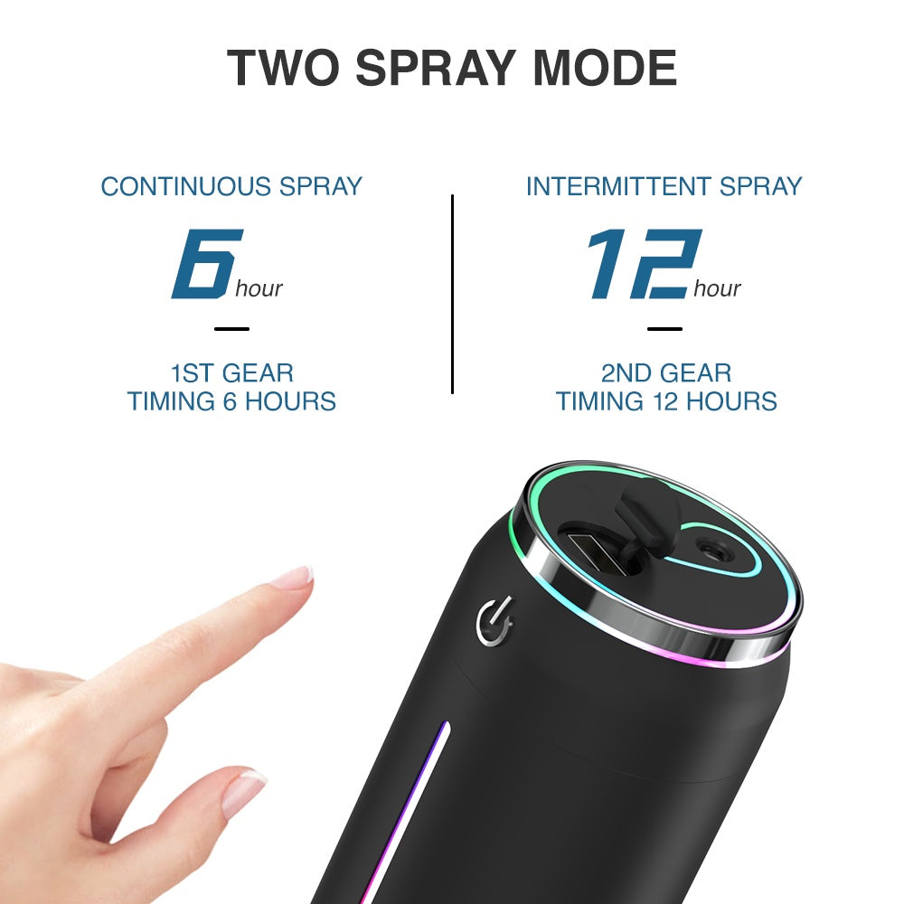 Diffusore di aromi USB mini umidificatore per auto 220 ml, umidificatore d'aria all'ingrosso, vendita all'ingrosso