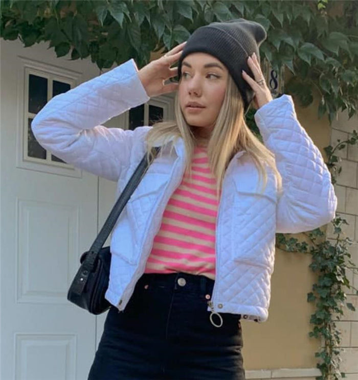 Giacca invernale alla moda da donna Giacca invernale da donna