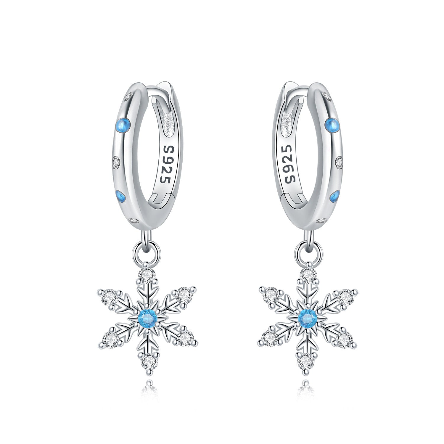 New Original Design High-End Silver-Plated Earrings For Women