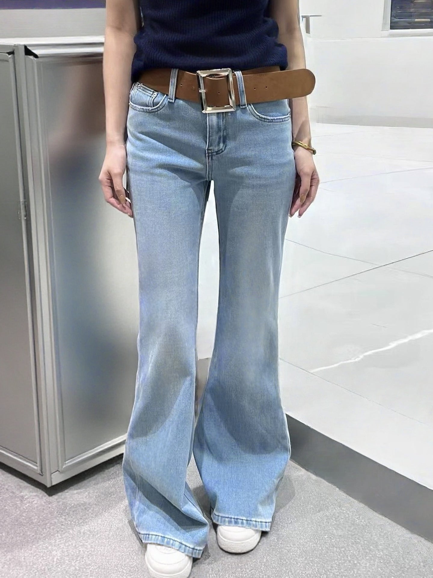 Women's High Waist Skinny Jeans