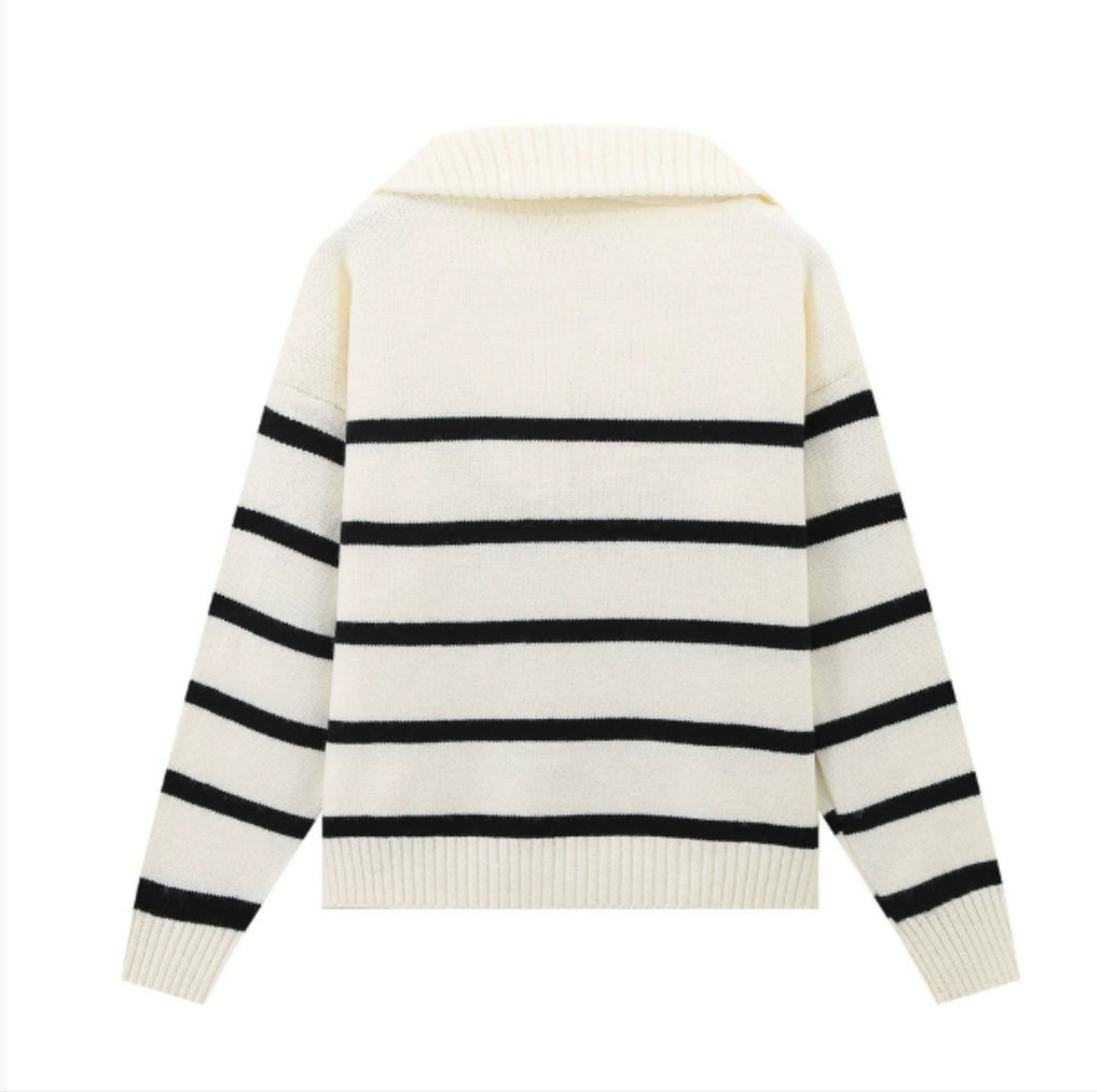 Women's French-style Fashionable And Versatile Casual Sweater