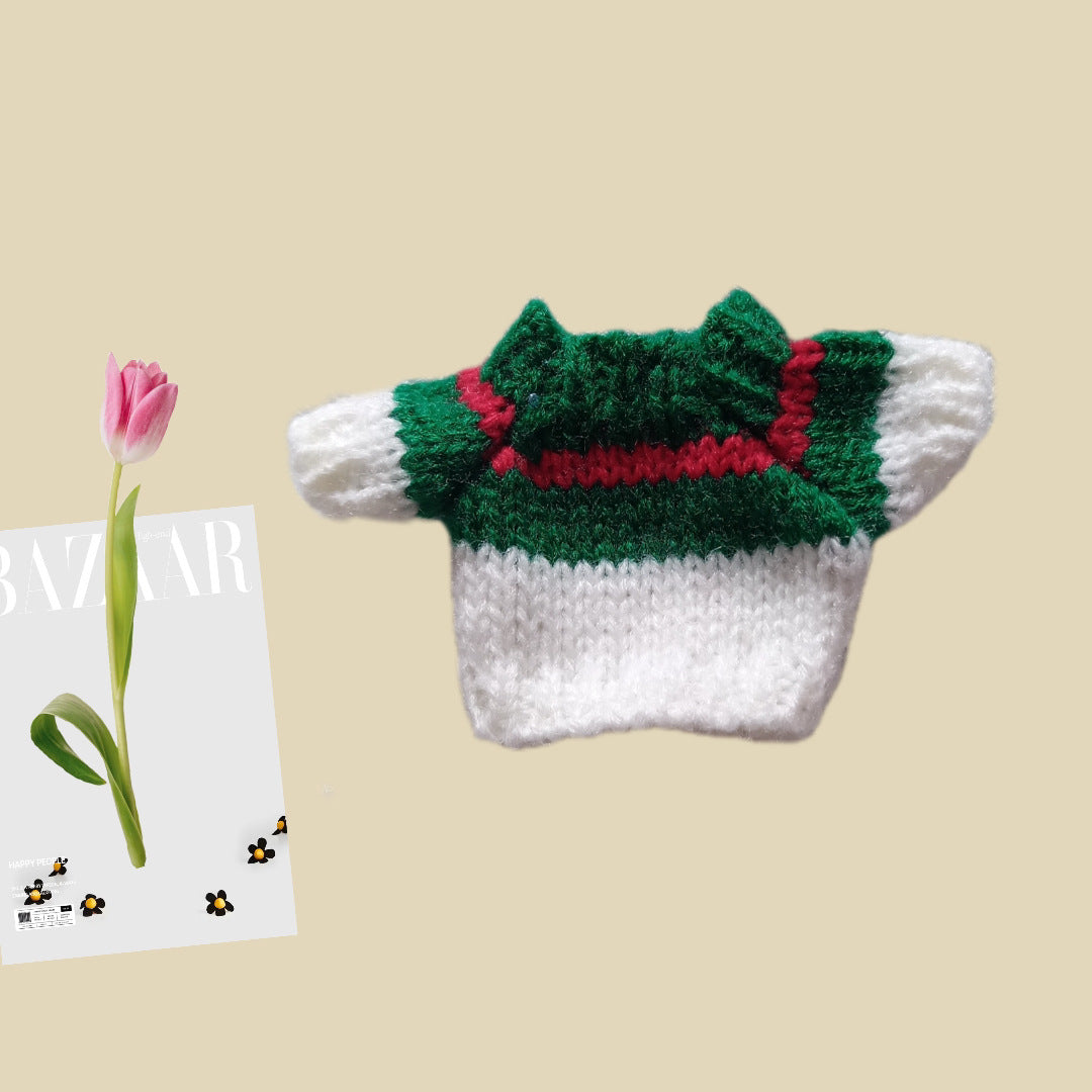 10cm Doll Clothes Replacement Sweater Figurine Doll Small Clothes Accessories