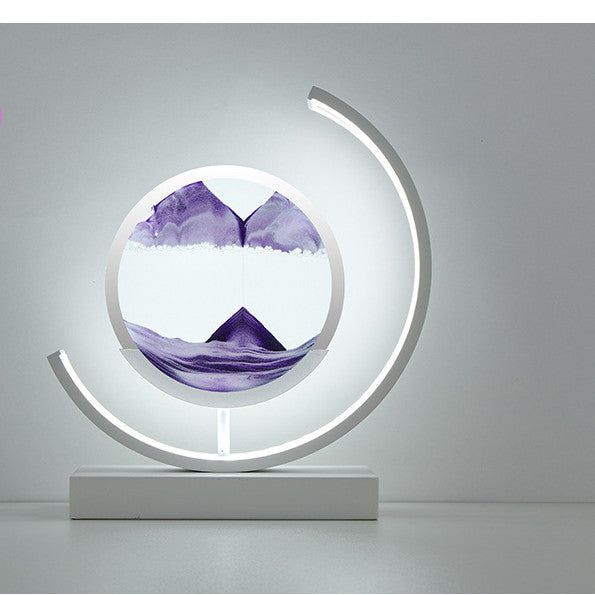 Regali aziendali di alta qualità, pittura di sabbie mobili, decorazioni per soggiorno in 3D, luci, lampade creative, luci a LED