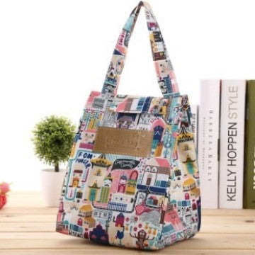 Portable Insulated Lunch Bag For WorkStudent Bento Box