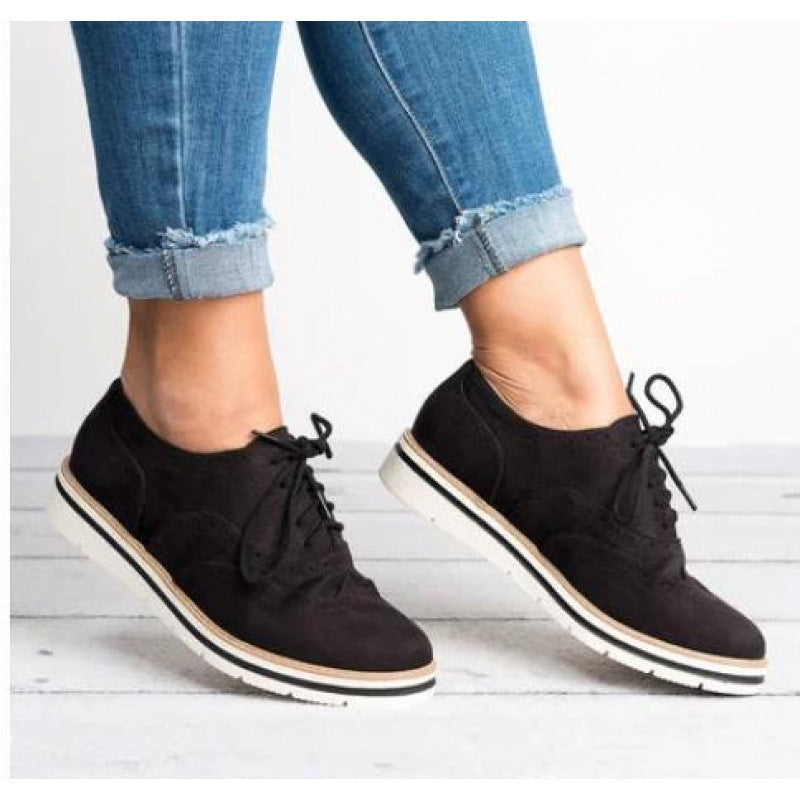 Retro British-style Casual Women's Shoes