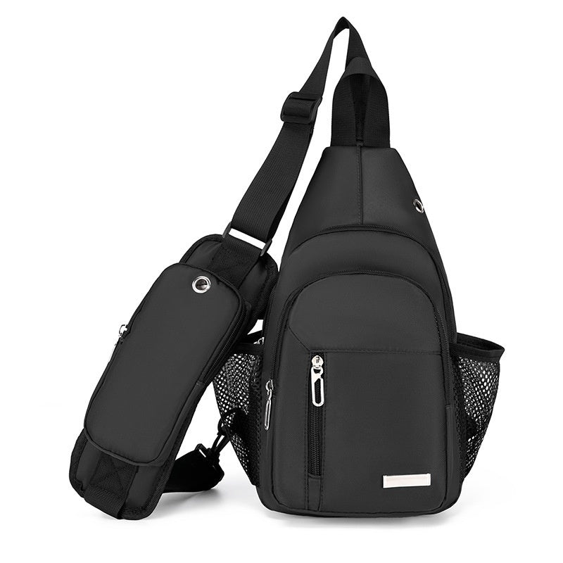 Large-capacity Fashionable Chest Backpack For Outdoor Activities