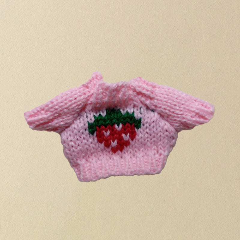 10cm Doll Clothes Replacement Sweater Figurine Doll Small Clothes Accessories