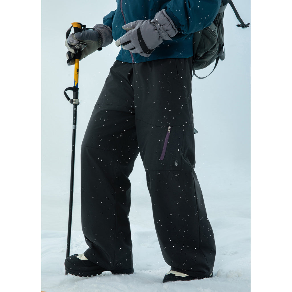 Warm And Thick Cotton Pants Straight Leg Sports Trousers